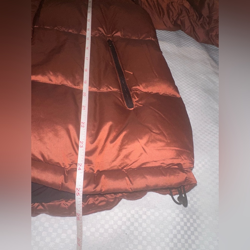 Lululemon Cloudscape Jacket. Summit Orange. Sz 8. - Picture 10 of 10